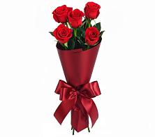 Букет 5 Красных роз Эдлесс Лав в Толмачёво Новосибирская область