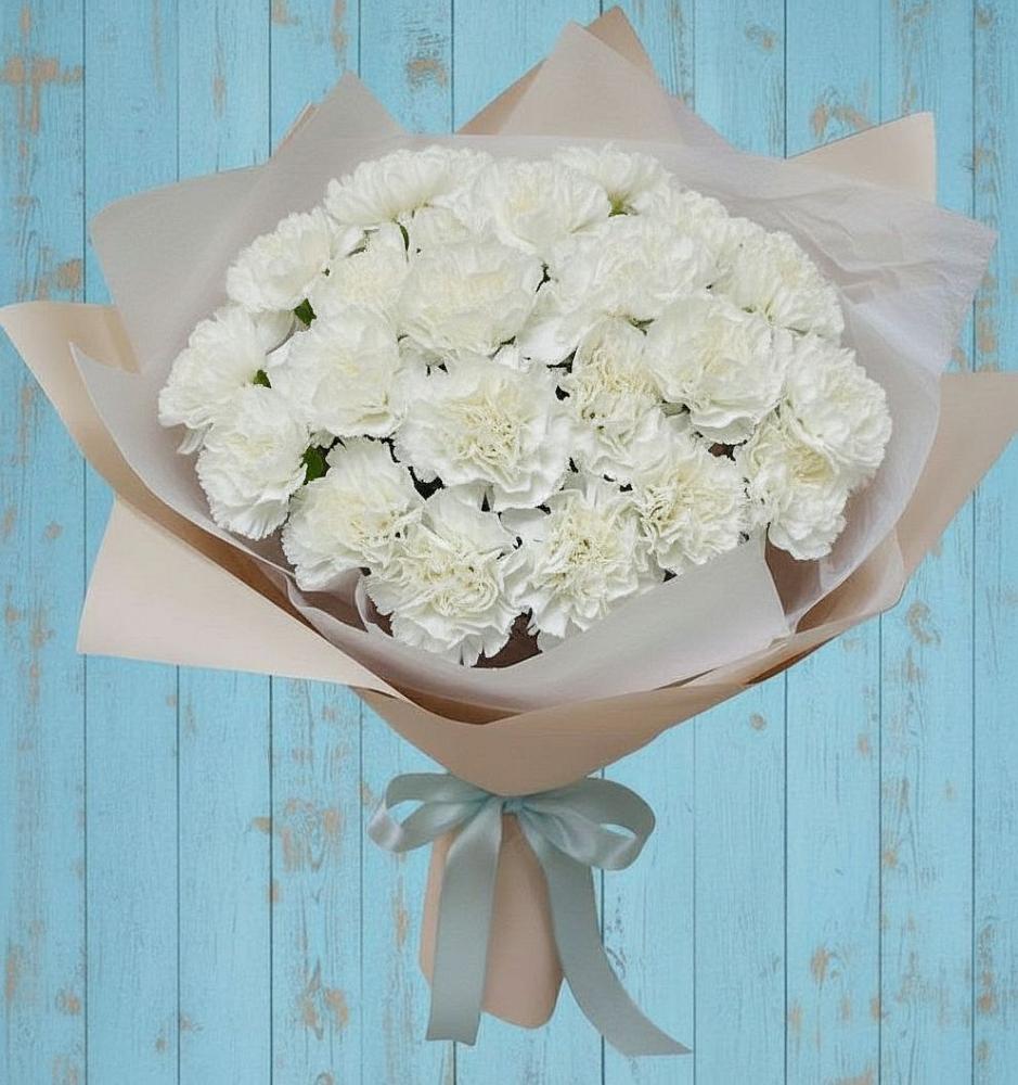 Букет цветов из: Гвоздики в Толмачёво Новосибирская область