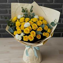 Букет цветов из:  Розы #REPLACE_PRED# Толмачёво Новосибирская область