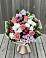 Букет цветов из: Альстромерии, Гвоздики, Розы и Хризантемы в Толмачёво Новосибирская область