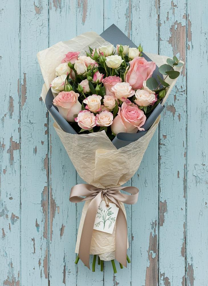 Букет цветов из: Розы в Толмачёво Новосибирская область