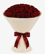 Букет 101 Бордовая роза Блэк Бакарра в Толмачёво Новосибирская область