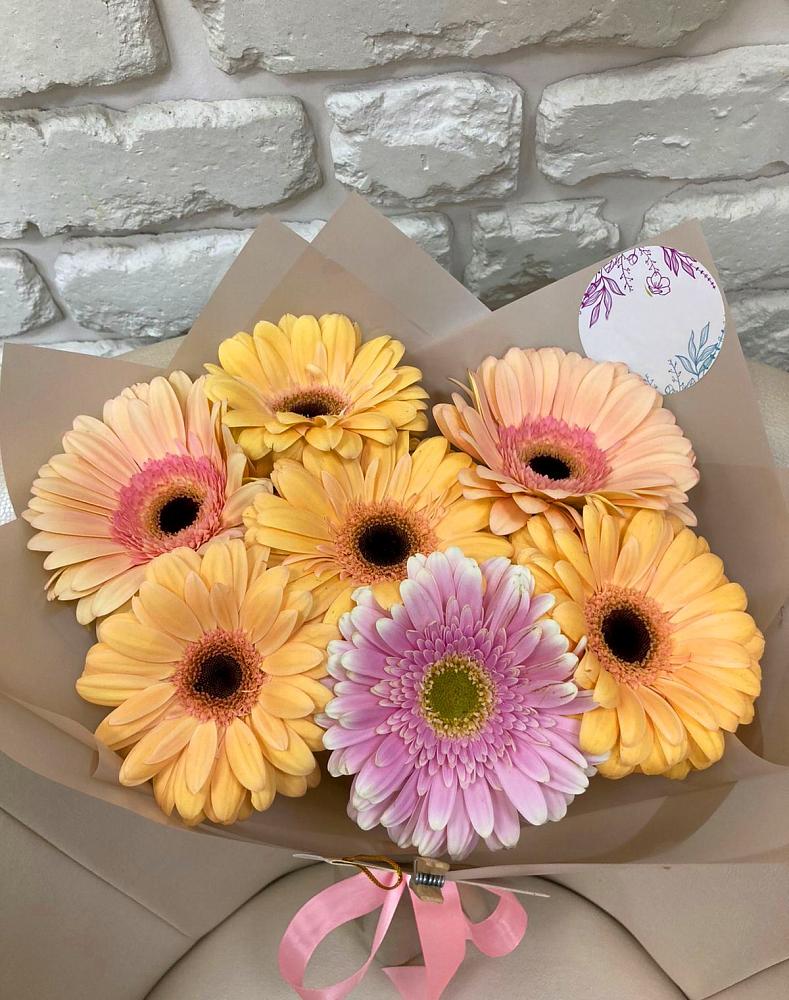 Букет цветов из: Герберы в Толмачёво Новосибирская область