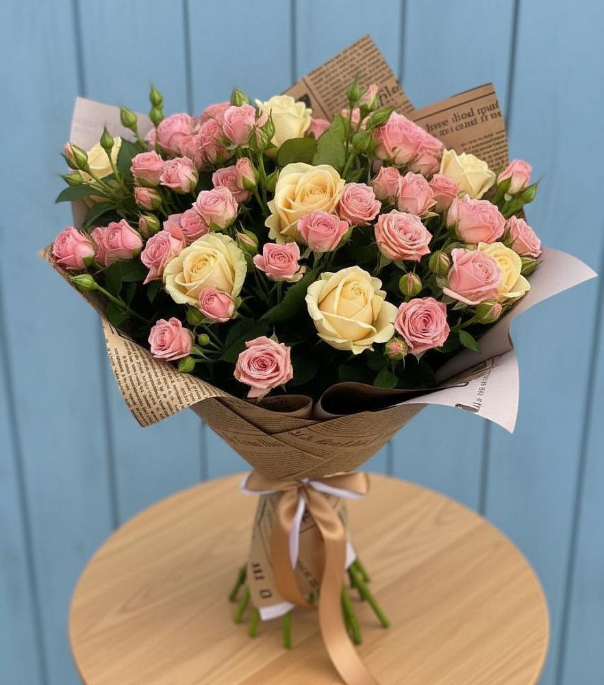 Букет цветов из: Розы в Толмачёво Новосибирская область