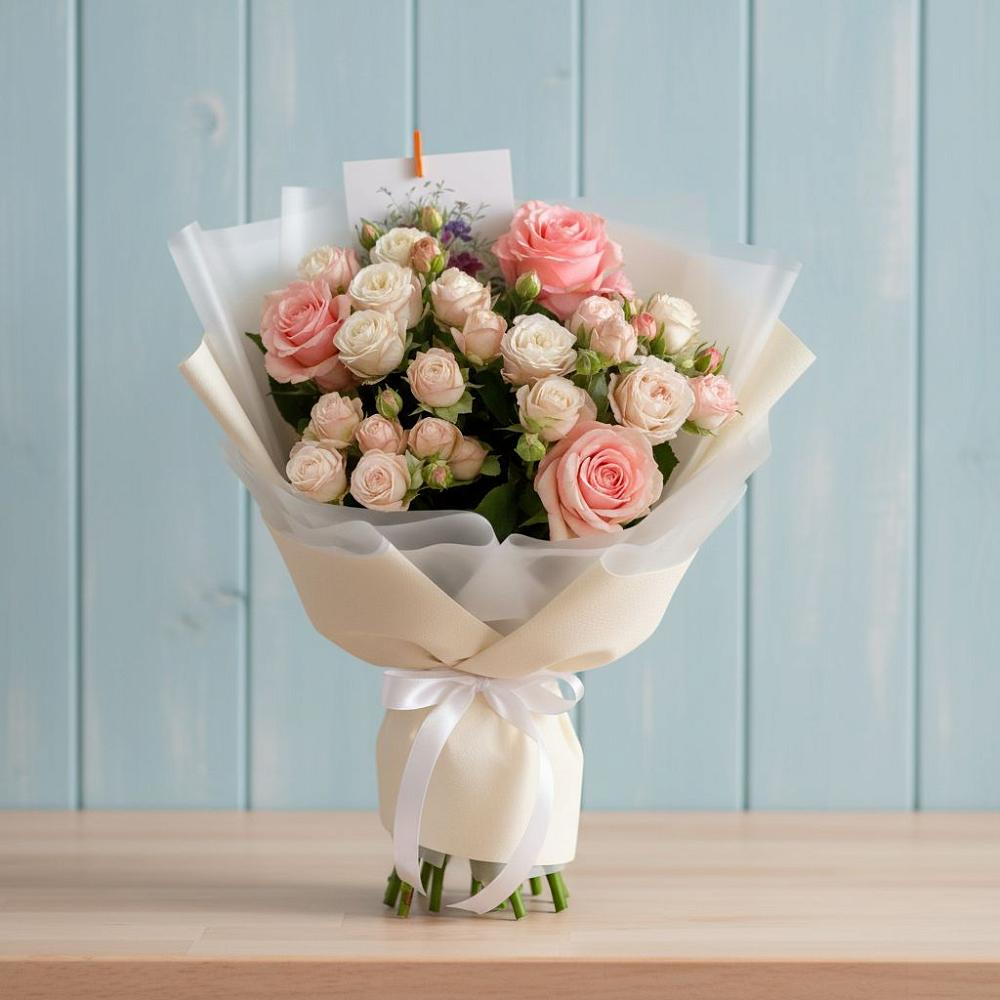 Букет цветов из: Розы в Толмачёво Новосибирская область