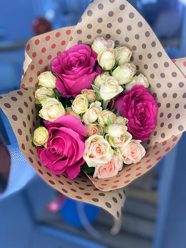 Букет цветов из: Розы в Толмачёво Новосибирская область