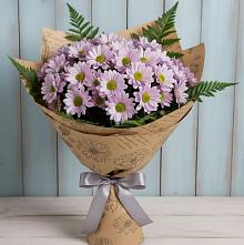 Букет цветов из:  Хризантемы в Толмачёво Новосибирская область