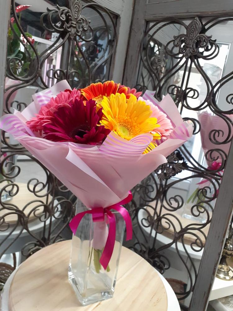 Букет цветов из: Герберы в Толмачёво Новосибирская область