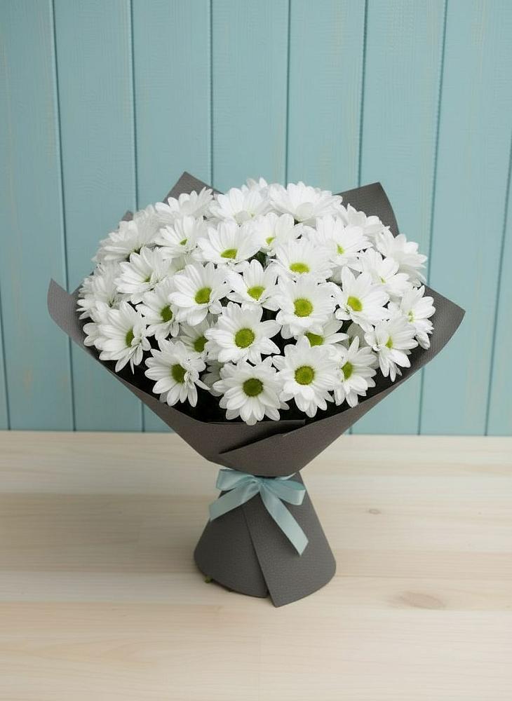 Букет цветов из: Хризантемы в Толмачёво Новосибирская область