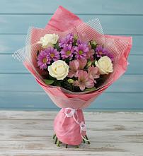 Букет цветов из:  Герберы в Толмачёво Новосибирская область