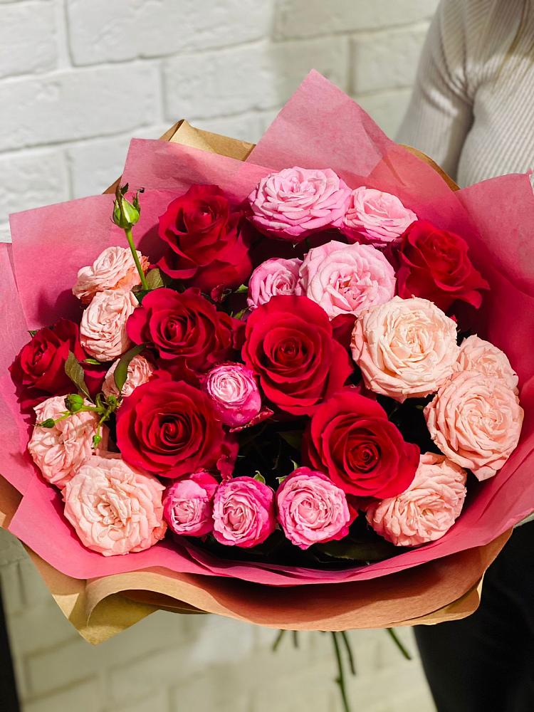 Букет цветов из: Розы в Толмачёво Новосибирская область