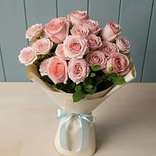 Букет Розовый шарм в Толмачёво Новосибирская область