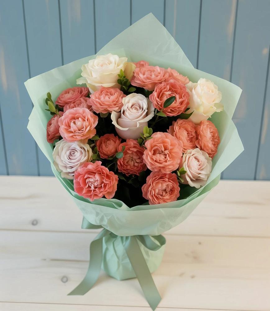 Букет цветов из: Розы в Толмачёво Новосибирская область