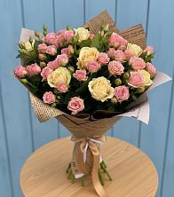Букет цветов из:  Розы в Толмачёво Новосибирская область