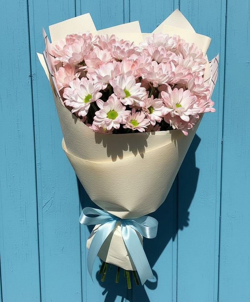 Букет цветов из: Хризантемы в Толмачёво Новосибирская область