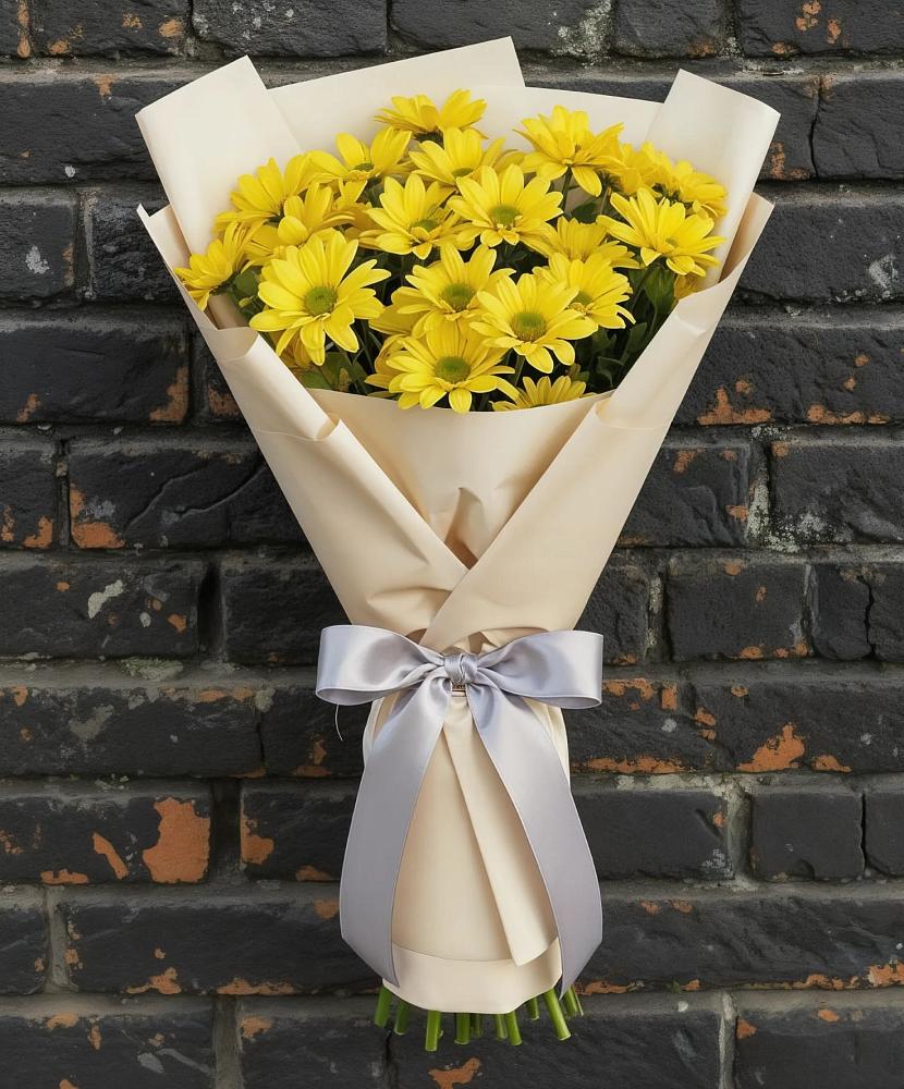 Букет цветов из: Хризантемы в Толмачёво Новосибирская область