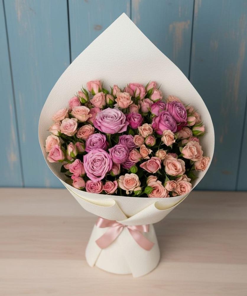 Букет цветов из: Розы в Толмачёво Новосибирская область