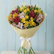 Букет цветов из:  Альстромерии в Толмачёво Новосибирская область