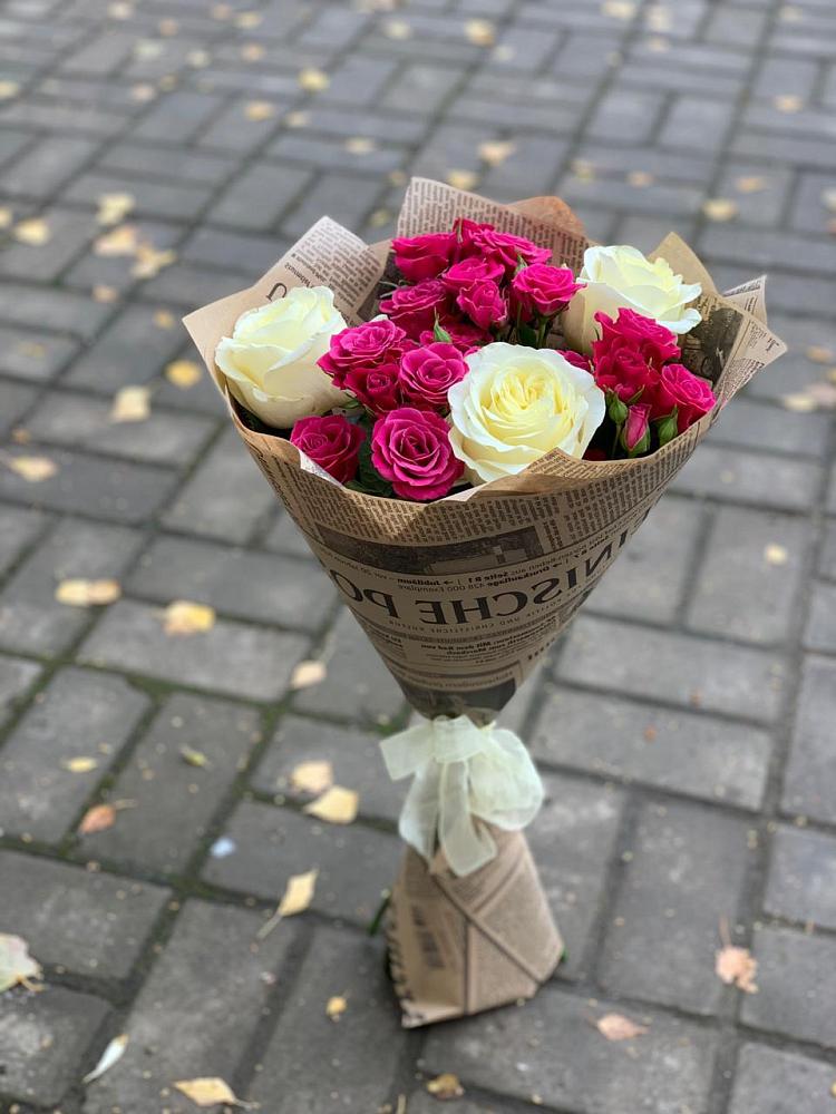 Букет цветов из: Розы в Толмачёво Новосибирская область