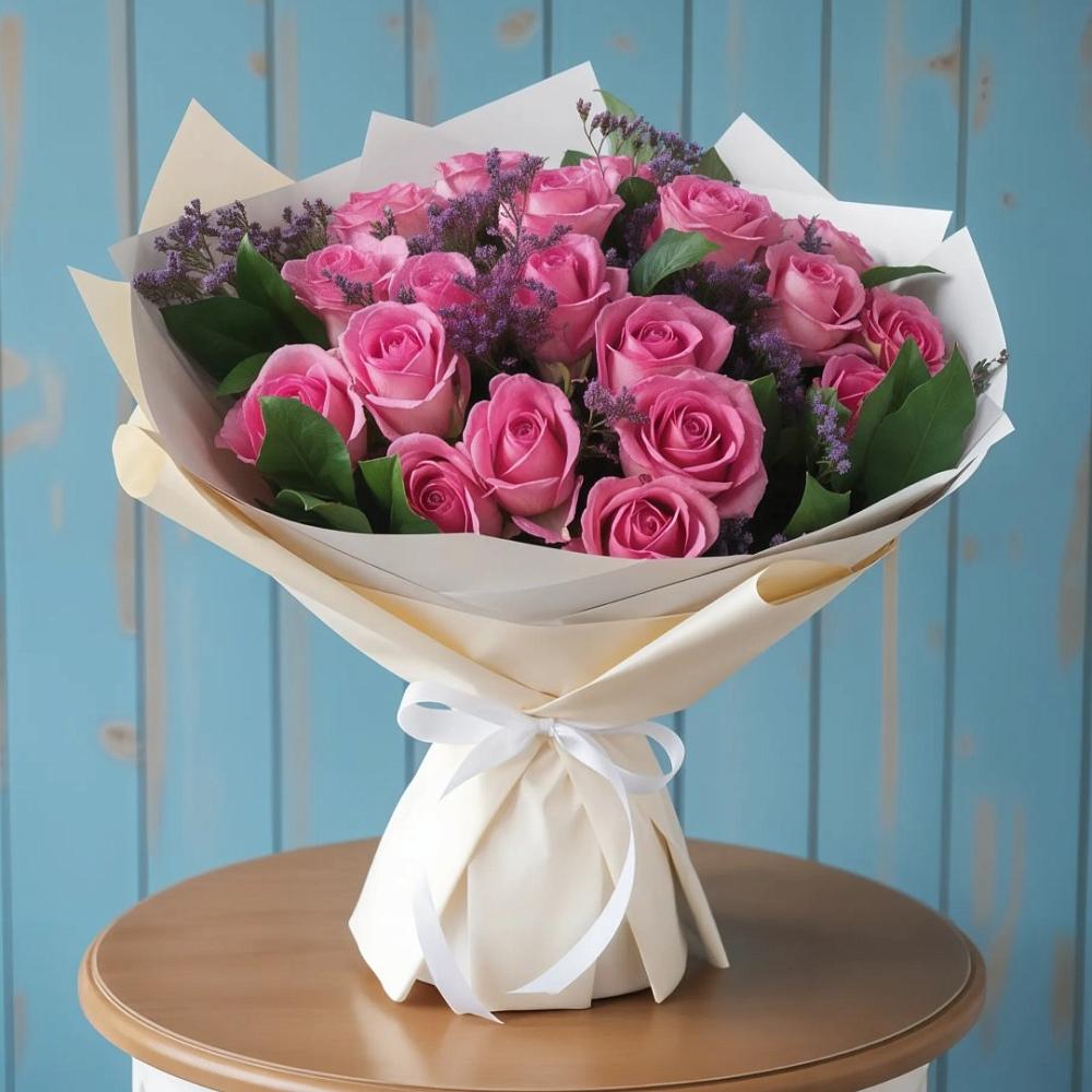 Букет цветов из: Розы в Толмачёво Новосибирская область