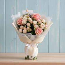 Букет цветов из:  Розы #REPLACE_PRED# Толмачёво Новосибирская область