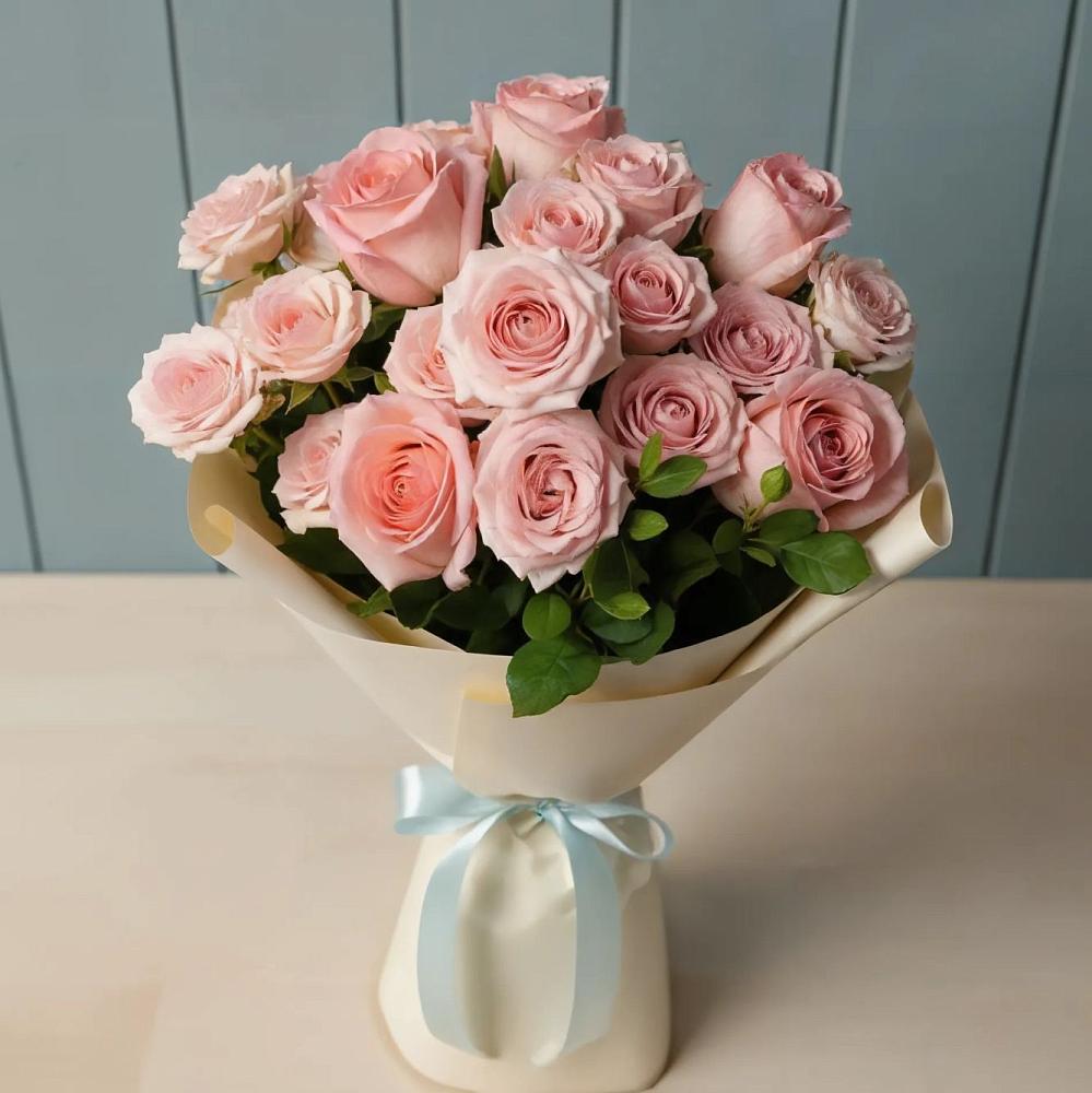 Букет Розовый шарм в Толмачёво Новосибирская область