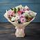 Букет цветов из: Хризантемы, Альстромерии и Розы в Толмачёво Новосибирская область
